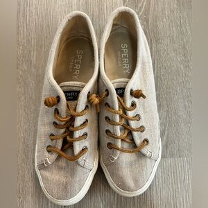 Women’s Sperry Topsiders Tan Size 7.5